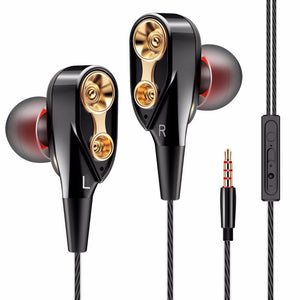 Silicone Dual Drive Super Bass