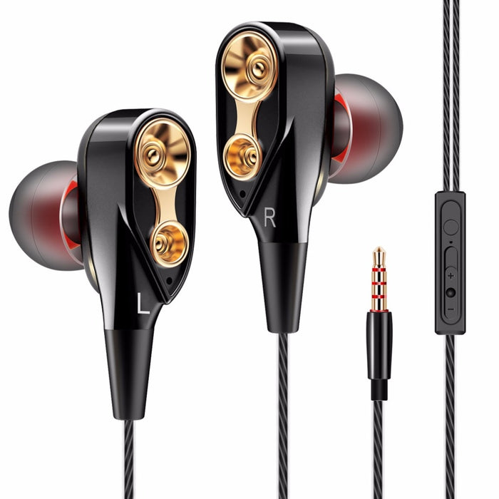 Silicone Dual Drive Super Bass